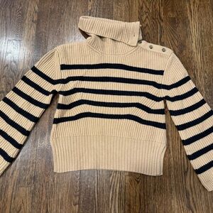 Simkhai Striped Pullover Sweater Size Medium